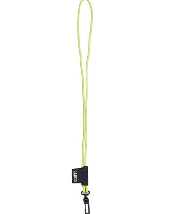 Smycz Paracord Neon Yellow z karabińczykiem, CARGO by OWEE