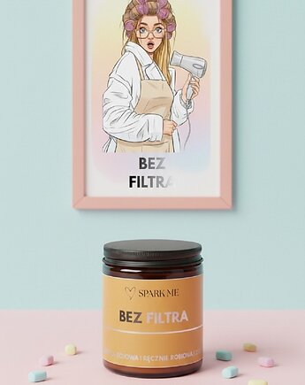 Świeca zapachowa BEZ FILTRA 250 ML, Oyka Candle