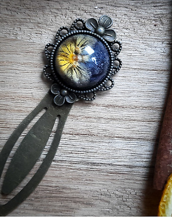 Zakładka z bratkami, Figa handmade accessories