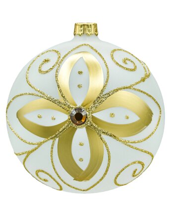 Bombki okrągłe zestaw: Złota rozeta, Syn Bombkarza