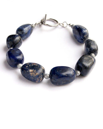 Bransoleta UNIKATOWA :: sodalit, kaktusia