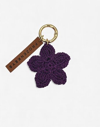 Brelok Kwiat Fioletowy, Frozen Keys