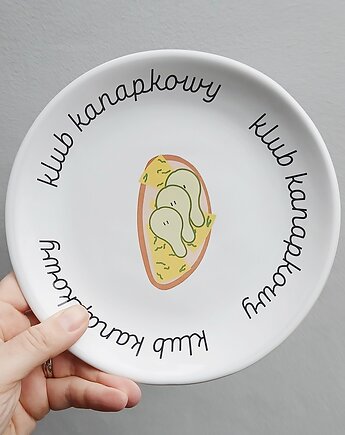 Talerz KLUB KANAPKOWY ser pleśniowy gruszki, m2k studio