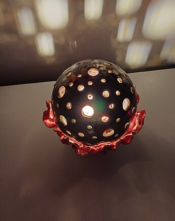 Ceramiczna lampka, as ceramika