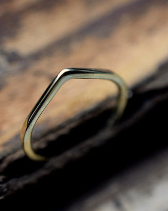 Minimalistyczny pierścionek by Sabina Kuczek, Dziki Królik