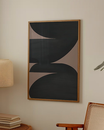 Plakat Black abstract no.2, Anna Szondelmajer