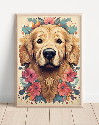 Plakat golden retriever, Whatever the timezone