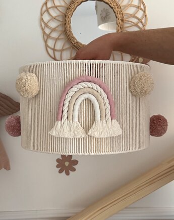 Lampa wisząca ,,beige and pink, Boholine