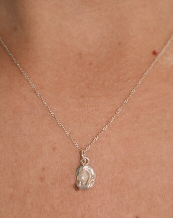 Naszyjnik 2 perły, Vander jewelry
