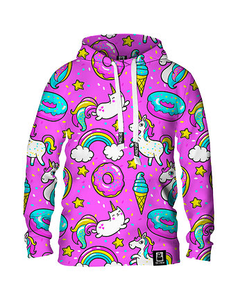 Damska Bluza z kapturem DR.CROW Unicorn Confetti, DrCrow