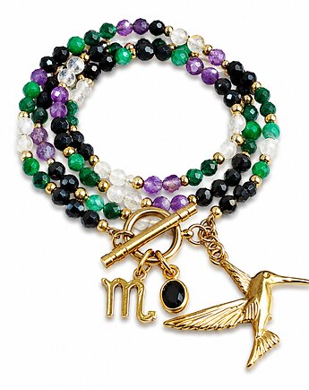 Naszyjnik zodiakalny SKORPION, NESSING handmade
