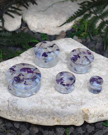 Tunele do uszu 12-32mm opal / plugi, rozpychacze, tapery, tunele siodłowe, Spirit Of Copper