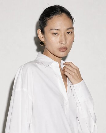 Koszula Sedated cotton white, Patchouli