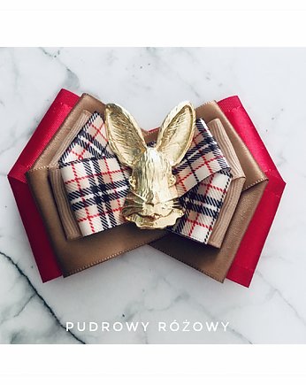 Brosza   z Królikiem z Alicji w krainie czarów NEW, Pudrowy Różowy
