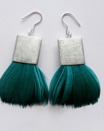 PIÓRKO kolczyki, Katarzyna Kaminska ART