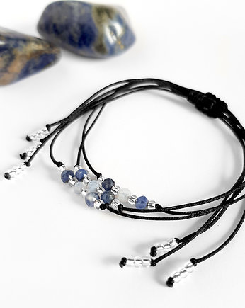 Bransoletka chalcedon i sodalit, Magneska
