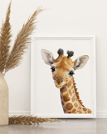Plakat do pokoju dziecięcego z żyrafą P106, TamTamTu
