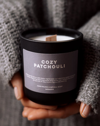 COZY PATCHOULI  - świeca sojowa, WOSKOVE