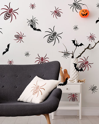 Szablon malarski halloween (5 szt.) // PAJĄK, Szablony Nakleo