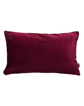 Velvet  bordowa poduszka dekoracyjna 50x30, Poduszkowcy