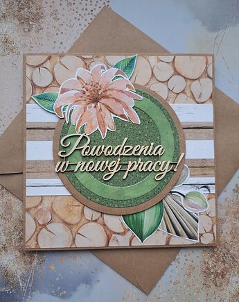 Kartka na pożegnanie w pracy/odejście z pracy, Kartkodzielo