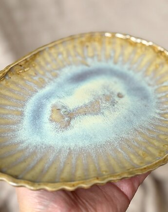 Ceramiczny talerz "Perła", MKEN