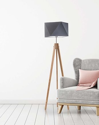 Lampa podłogowa LED na trzech nogach LAGOS tripod trójnóg, LYSNE