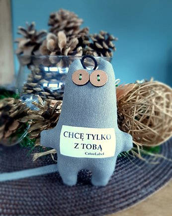 Kot Mikołajek Brelok Maskota Chcę tylko z Tobą, CatooLabel