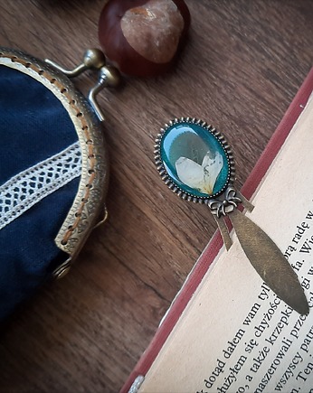 Zakładka z listkiem, Figa handmade accessories