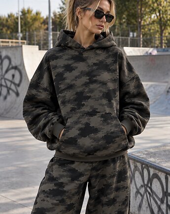 Bluza Hoodie  -Moro, SOREXWEAR