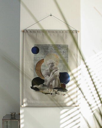 Kolaż/plakat tekstylny Narcyz, Harmony Collages