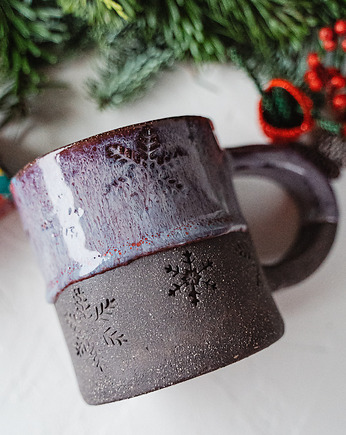 Kubek z uchem SNOW, rękoczyny