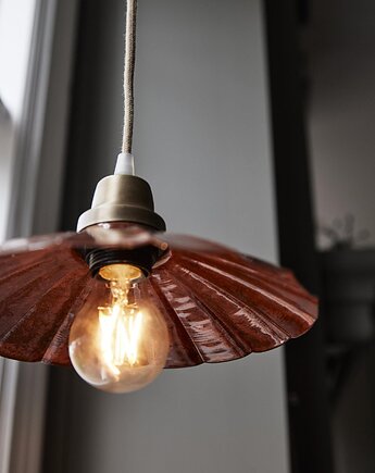 Lampa wisząca Ester Terracotta, Elado