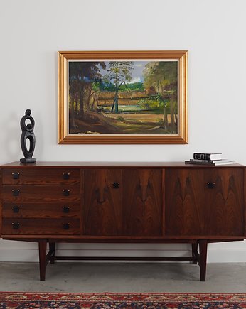 Obraz Złamane drzewo, skandynawski design, lata 70, Przetwory design