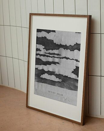 Plakat Przejdzie bokiem, Dorota Piechocińska ilustraDORA