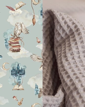 WYJĄTKOWY koc _ narzuta _ szkoła magii _ 155x200 cm, MOJAMAJA