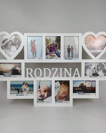 Multirama Rodzina ramka na zdjęcia 11 zdjęć serca, Wajdrew