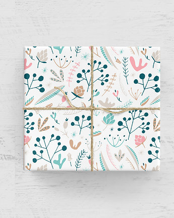papier do pakowania - mroźny poranek 223w, Wrap and Pack
