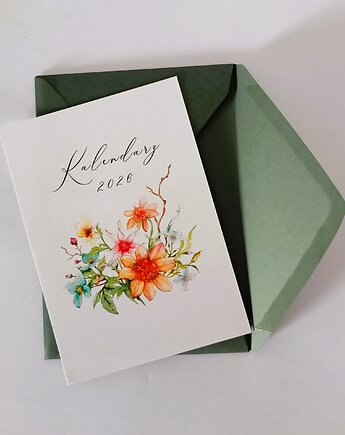 Kalendarz 2026 - wkład bez podstawki, Justyna Mioduszewska