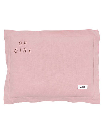 Poduszka OH GIRL washed old pink S, Malomi Kids