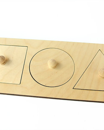 Puzzle Montessori kształty, Isani
