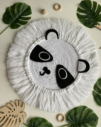 Panda dekoracja ścienna do pokoiku dziecięcego, renartgifts