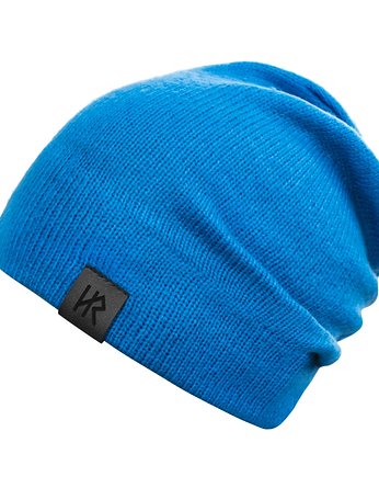 Czapka dziana MEGHAN BLUE, hauer