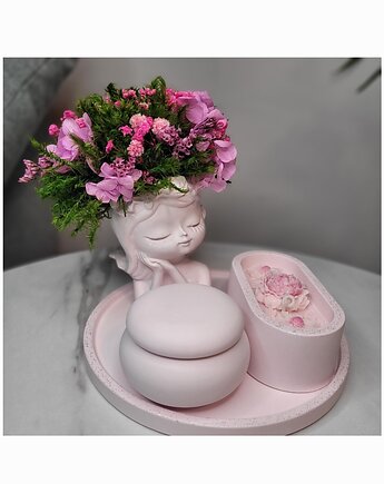 Prezentowy zestaw dla dziewczyn, Florals&Moss