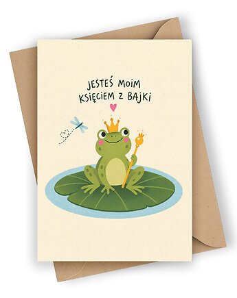 Kartka dla Chłopaka- Jesteś moim Księciem z bajki, Czarna Owca Karteczki