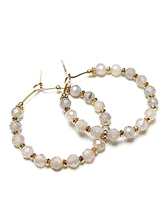 Alloys Collection Wianki (Labradoryty) vol. 3 - kolczyki, KiKa pracownia