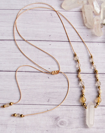 Naszyjnik - amulet - OCZYSZCZENIE, kaktusia