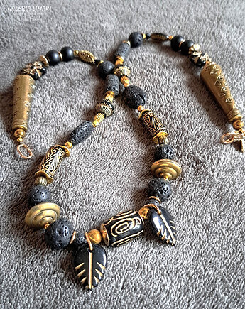 Naszyjnik handmade w ciekawym stylu etno znakomity prezent dla MAMY :), Galeria Limart