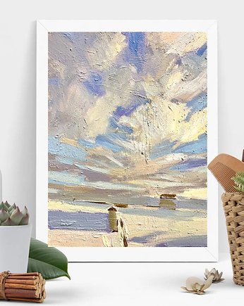 "Niebo" 30*40 cm obraz olejny, Ulikaart