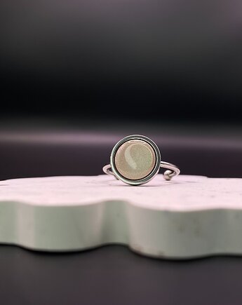 Pierścionek regulowany ze stali, Clayee